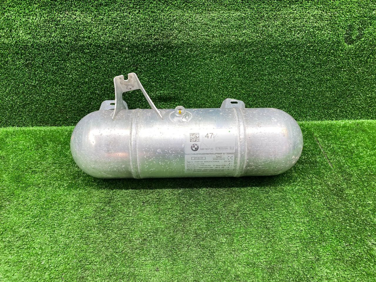 ресивер пневмоподвески BMW 7 серия G11/G12 G11 2018, 3.0 л., B57 D30 B, дизель, АКПП, седан, полный привод, правый руль, 6861937, 37206861937 - фото №1