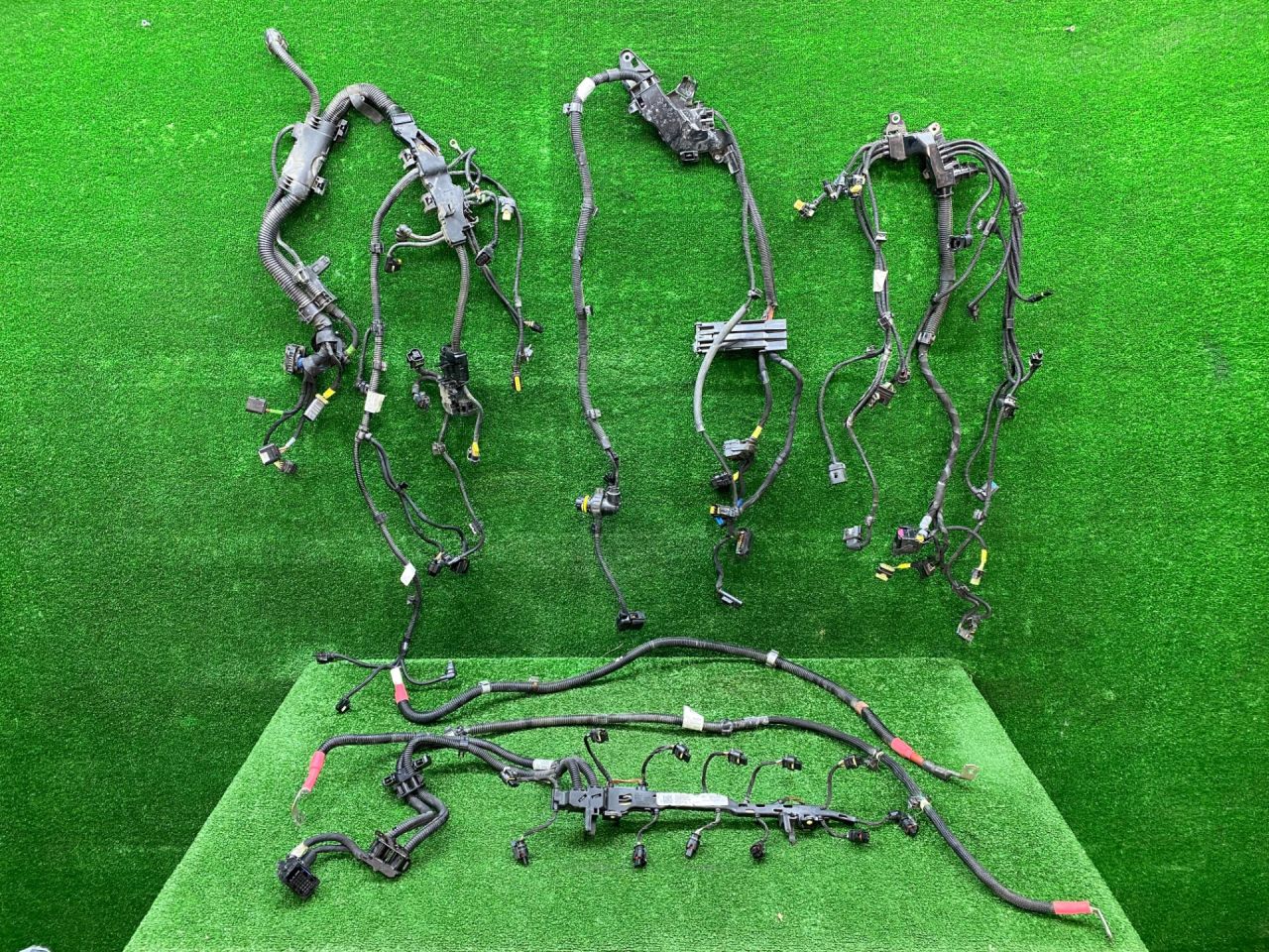 проводка двигателя BMW X3 M F97 2021, 3.0 л., S58B30A, бензин, АКПП, black sapphire metallic (475), внедорожник 5 дв., полный привод, 12518058634, 12518088723, 12518089348, 12538747762 - фото №1