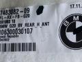 ковер салонный BMW M3 G80/G81 G80 2023, 3.0 л., S58B30A, бензин, АКПП, c31, седан, полный привод, правый руль, 7483082, 51477483082 - фото №6