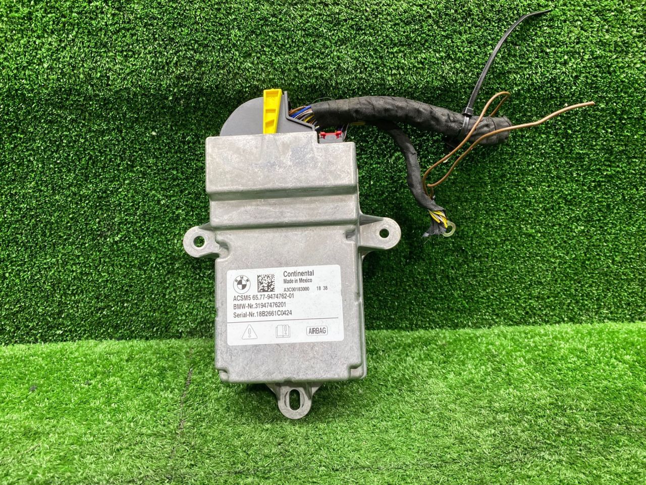 блок AirBag BMW X3 G01 2019, 3.0 л., B58B30, бензин, АКПП, внедорожник 5 дв., полный привод, 6994532, 9474762, 65779474762, 65776994532 - фото №1