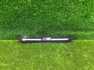 накладка на порог BMW X6 M F96 2020, 4.4 л., S63 B44 B, бензин, АКПП, marina bay blau metallic (c1k), внедорожник 5 дв., 8095510, 51478095510