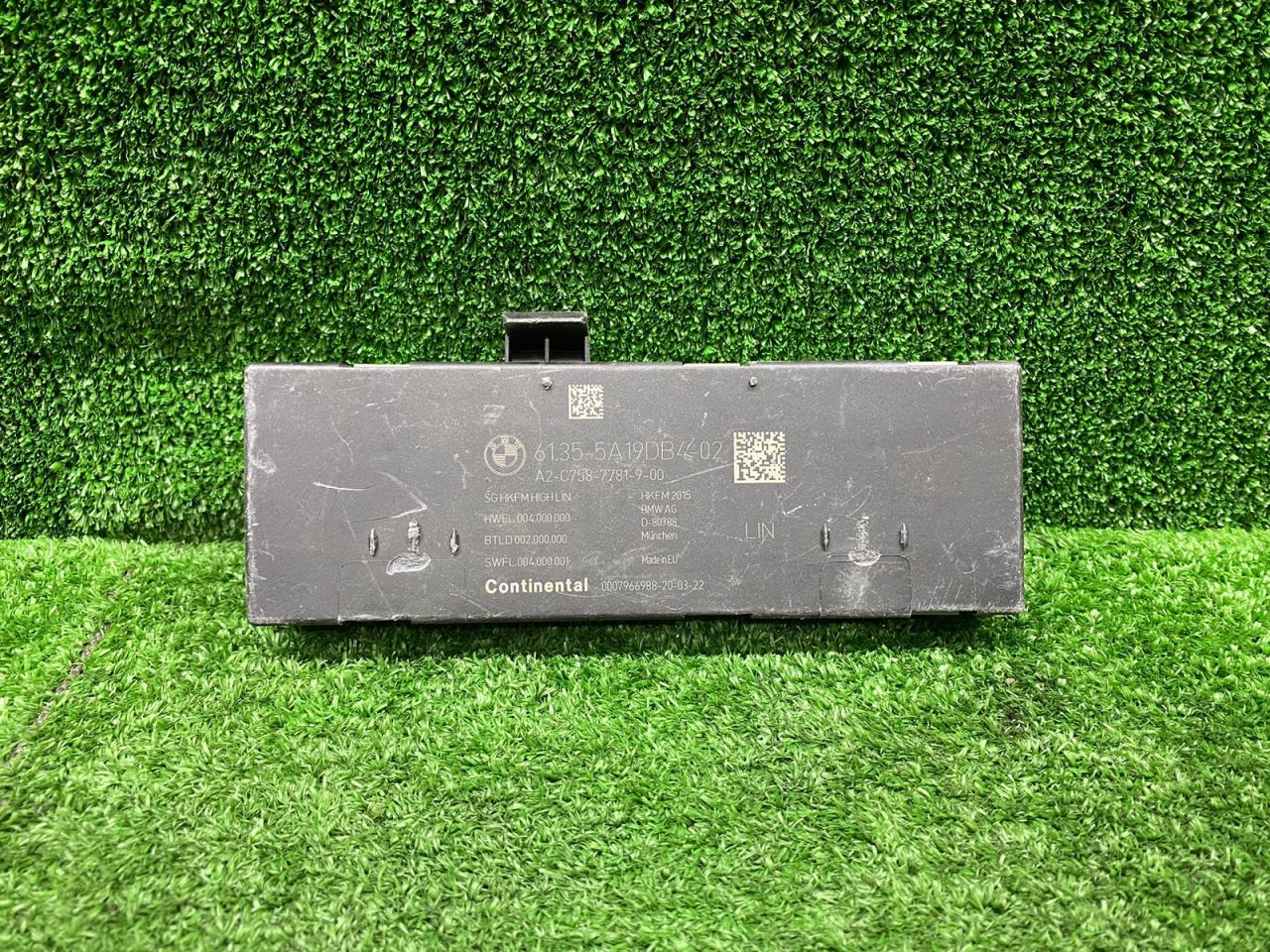 блок управления крышкой багажника BMW X5 G05 2022, 3.0 л., B58B30, бензин, задний привод, 5A19DB4, 61355A19DB4 - фото №1