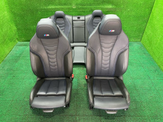 салон (комплект сидений) BMW 8 серия G14/G15 G16 2020, 4.4 л., N63 B44 C, бензин, АКПП, mineralweiß metallic (a96), седан, 52107470861, 52107470862, 52209893707, 52207358900, 52107470861, 52107470862, 52209893707, 52207358900
