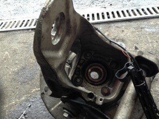 кулак задний правый BMW X5 E70 2008, 4.8 л., N62 B48 B, бензин, АКПП, черный, внедорожник 5 дв.