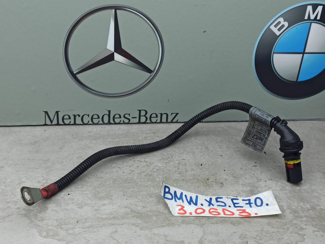 провод реле свечей накала BMW X5 E70 2009, 3.0 л., дизель, 7795642 - фото №1