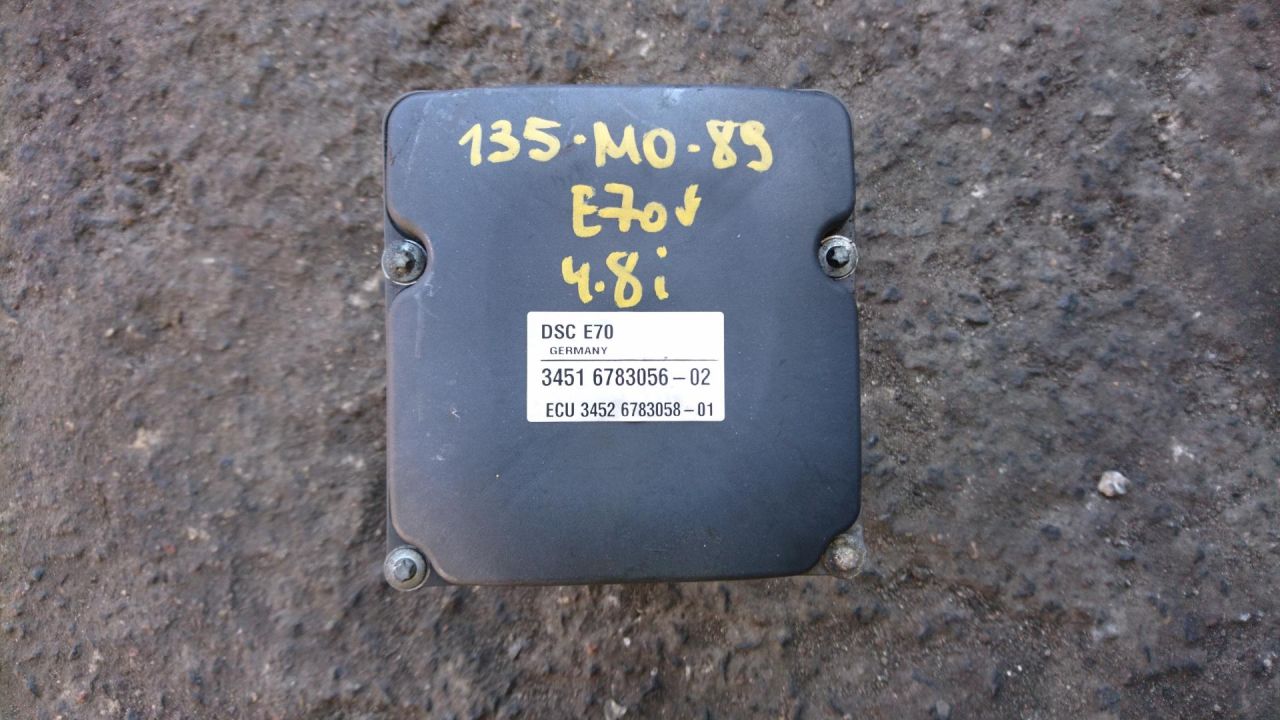 блок ABS BMW X5 E70 2008, 4.8 л., N62 B48 B, бензин, АКПП, внедорожник 5 дв., 64516783056 - фото №1