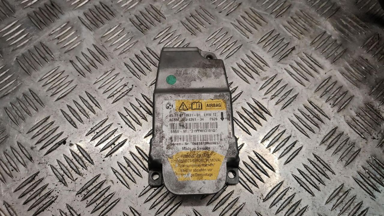 блок AirBag BMW 5 серия E60/E61 2007, 66779118931, 9118931 - фото №1