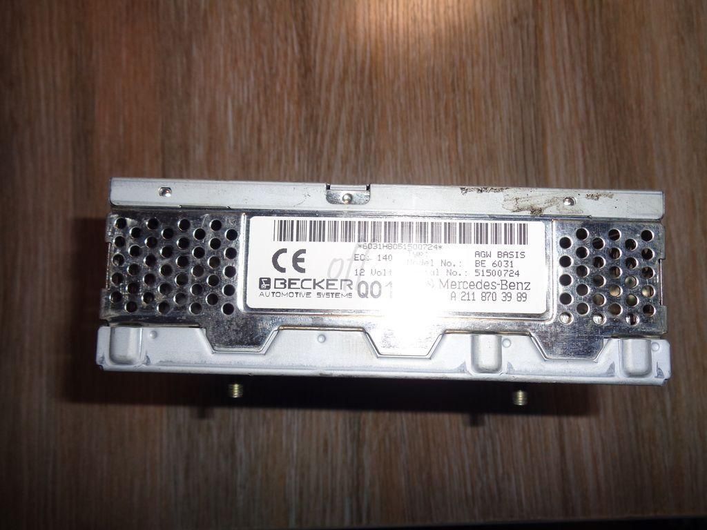 усилитель музыкальный Mercedes-Benz CLS-Класс C219 2005, 3.0 л., OM 642.920, дизель, АКПП, черный, купе, 2118703989, BE6031 - фото №1