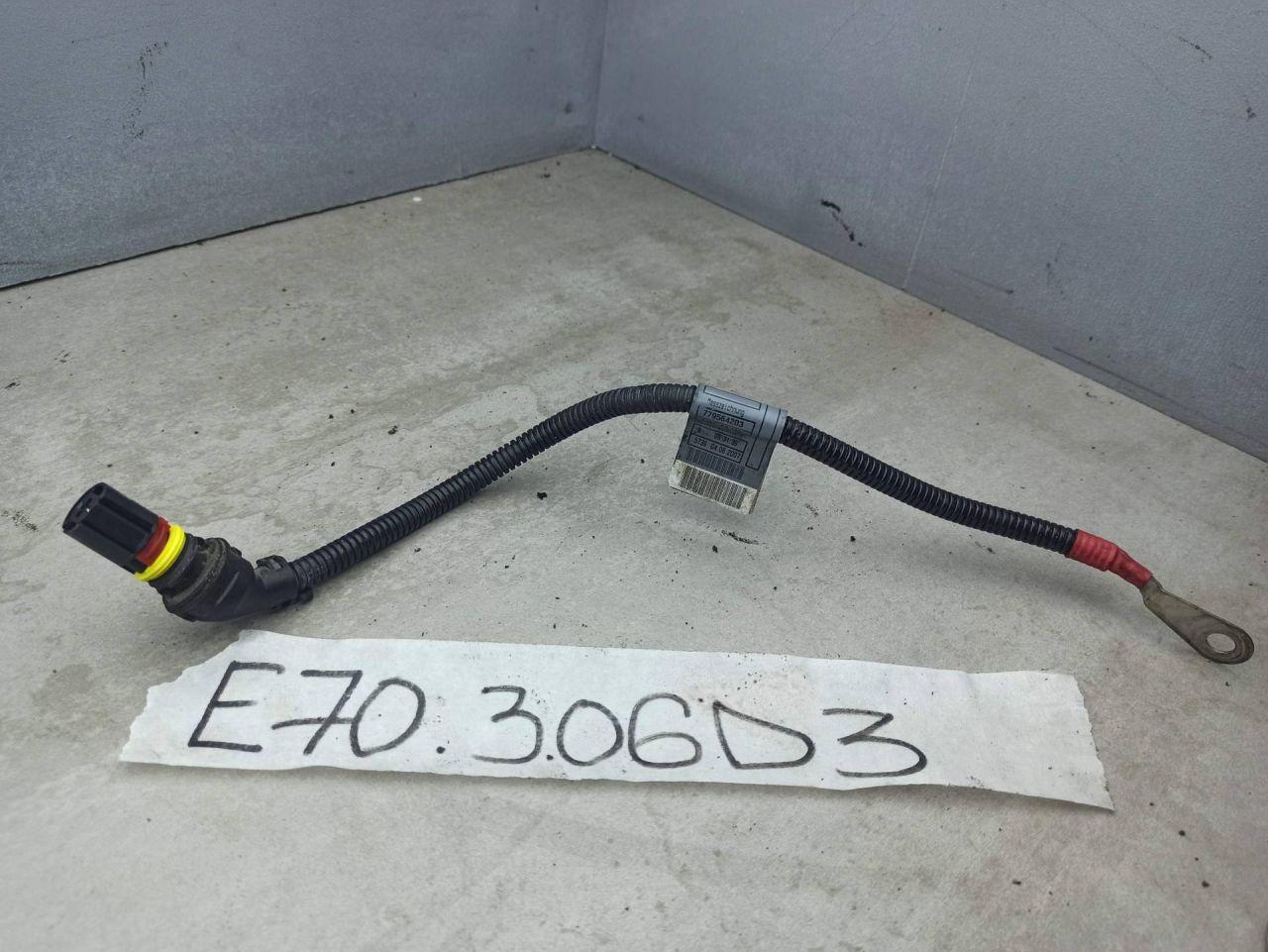провод реле накала BMW X5 E70 2009, 3.0 л., дизель, 7795642 - фото №1