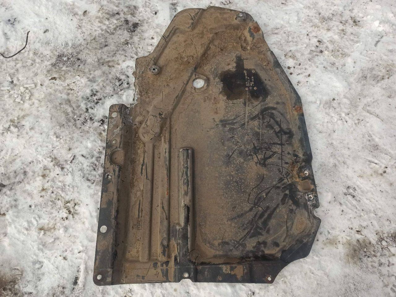 защита днища BMW X5 E70 2009, 3.0 л., дизель, 7158406 - фото №1