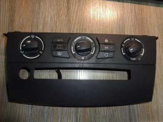 блок управления печки / климат-контроля BMW 5 серия E60/E61 2004, 2.5 л., бензин, МКПП, синий, универсал, 64116946979