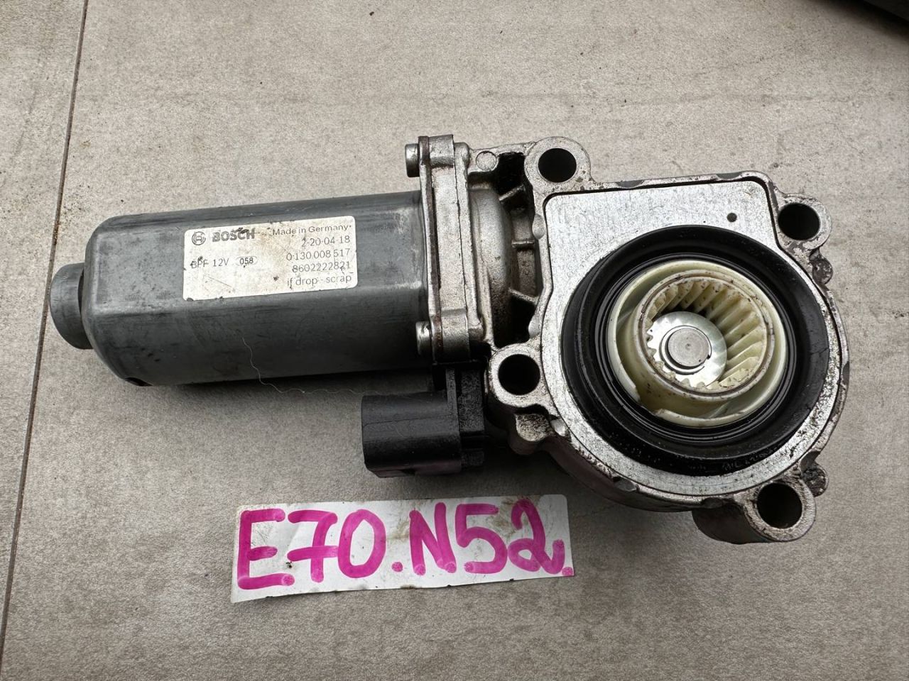 электромотор раздаточной коробки BMW X5 E70 2010, 3.0 л., N52 B30 AF, бензин - фото №1