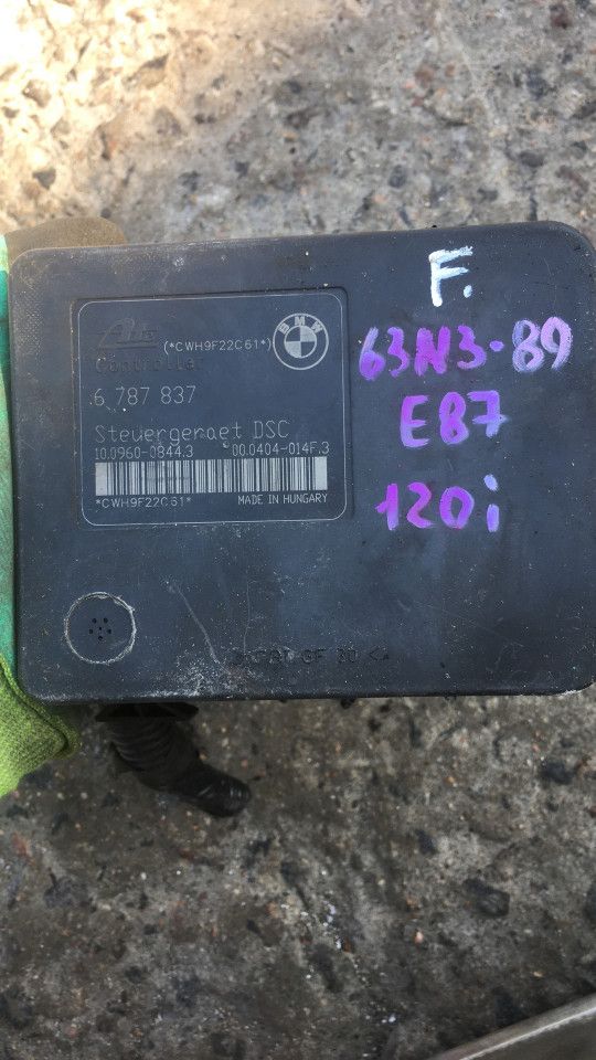 блок ABS BMW 2008, 2.0 л., N43 B20 A, бензин, АКПП, синий, хетчбэк 5 дв., 6787837 - фото №1