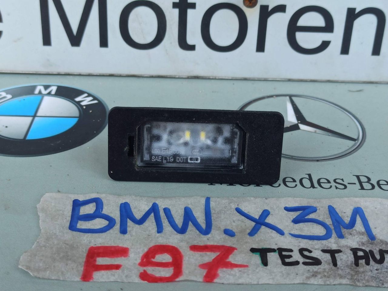 подсветка номера BMW 2024, 3.0 л., бензин, 9481841 - фото №1