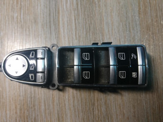 кнопка стеклоподъемника двери передней правой Mercedes-Benz S-Класс W221 [рестайлинг] 2012, 3.0 л., OM 642.862, дизель, АКПП, серебристый, седан, A2218214951, 33835101