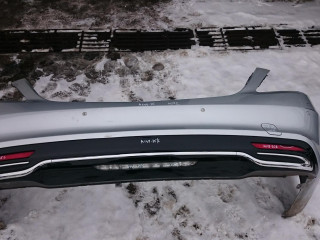 бампер задний Mercedes-Benz S-Класс W222/C217/A217 2014, 3.0 л., OM 642.861, дизель, АКПП, серебристый, седан