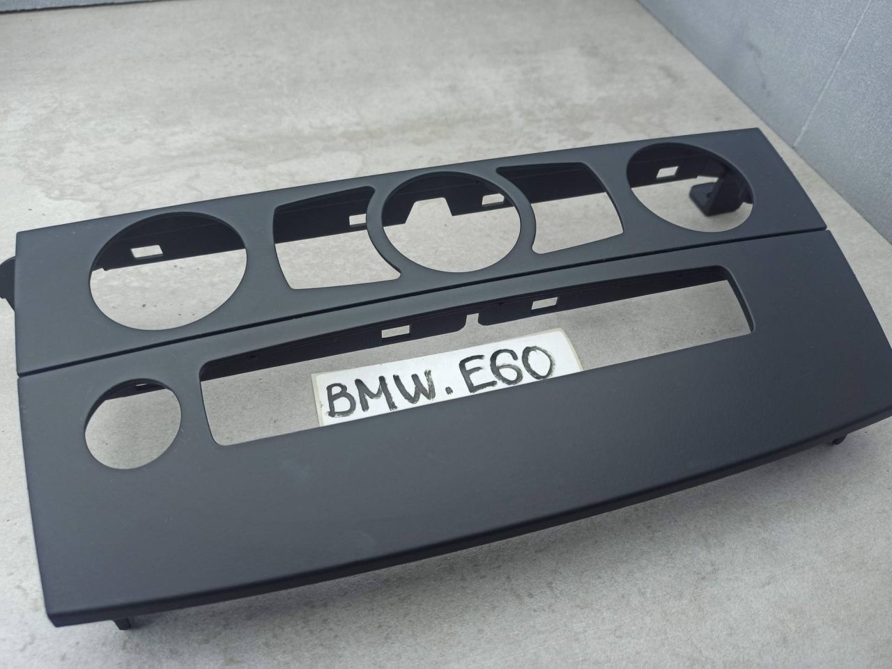 рамка блока управления климой BMW 5 серия E60/E61 2007, 6976361 - фото №1