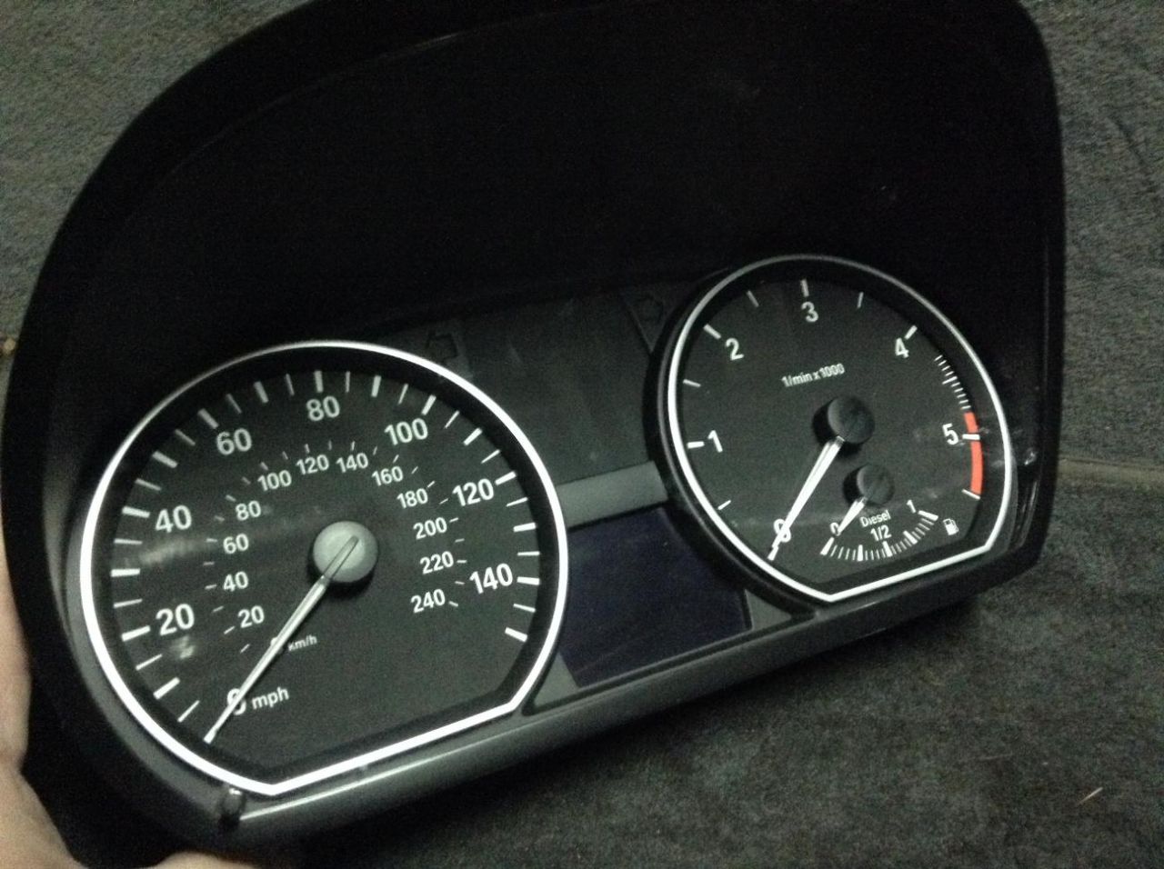 щиток приборов (приборная панель) BMW 2008, 2.0 л., N47 D20 A, дизель, АКПП, хетчбэк 5 дв., 1024982 - фото №1