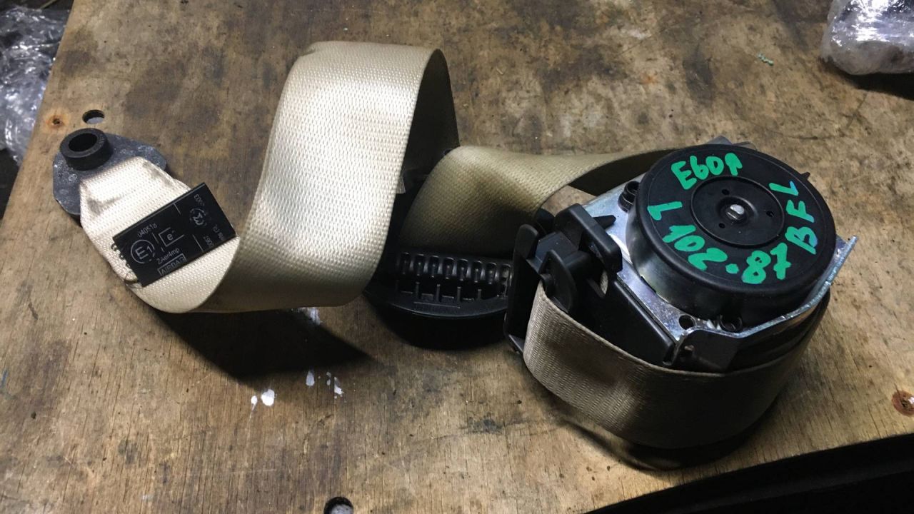 ремень безопасности BMW 5 серия E60/E61 2007, 3.0 л., дизель, АКПП, седан, 1629800, 9129453 - фото №1