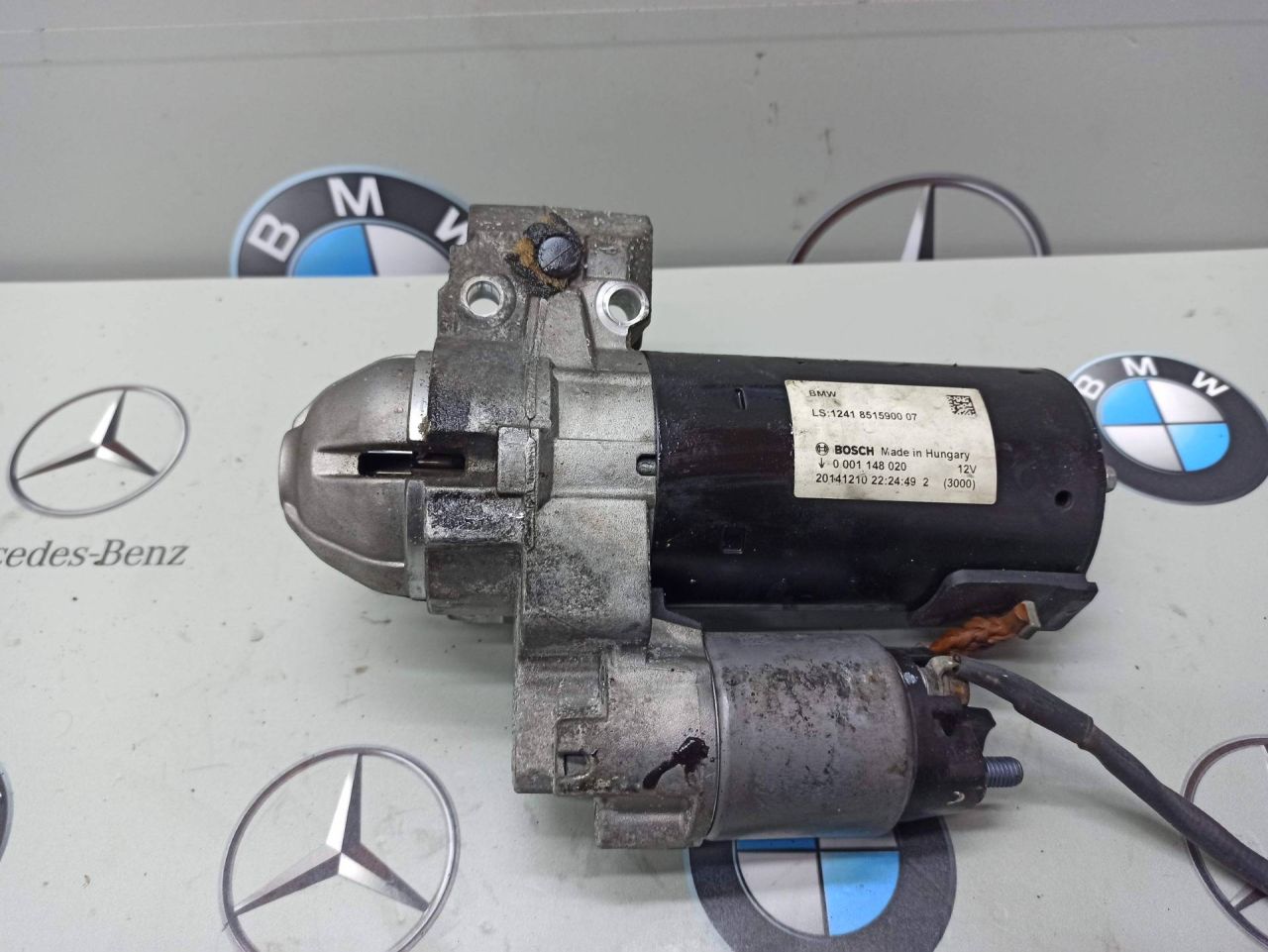 стартер BMW X6 F16 2016, 3.0 л., бензин, правый руль, 8515900 - фото №1