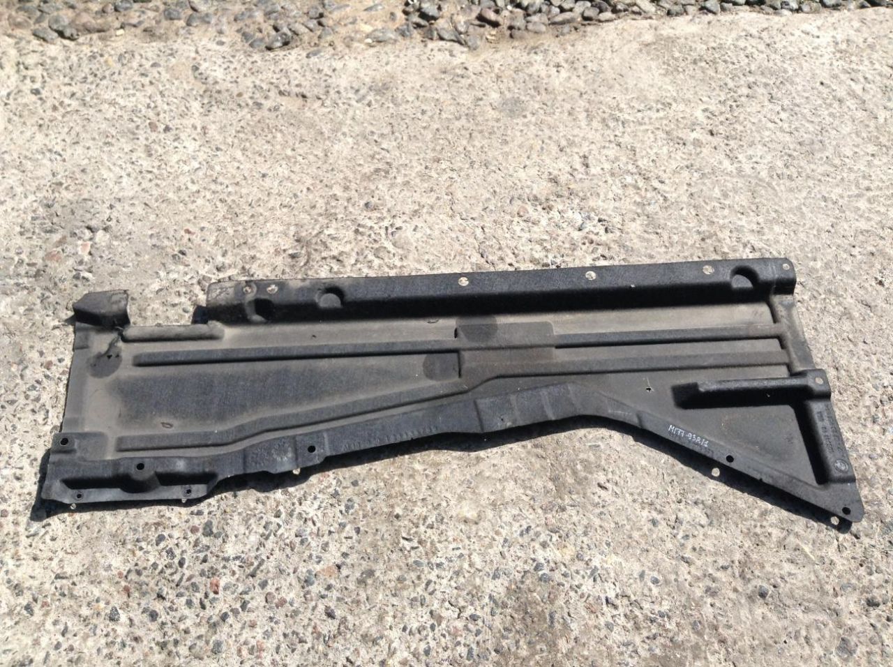 защита днища BMW X6 F16 2017, 3.0 л., N57 D30 B, дизель, АКПП, внедорожник 5 дв., 7308673 - фото №1