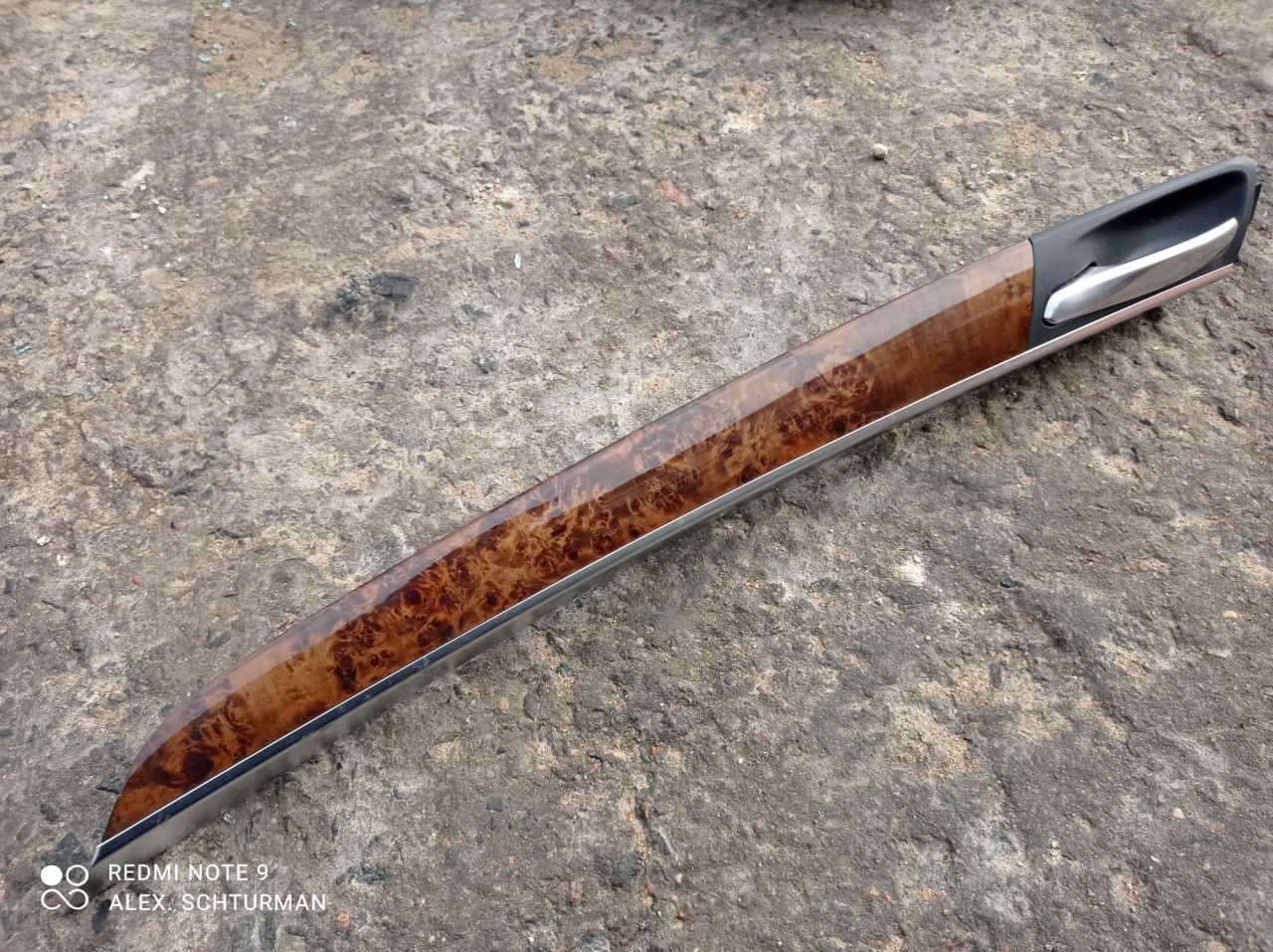 молдинг двери задней левой BMW X5 E70 2007, 3.0 л., N52 B30 A, бензин, АКПП, внедорожник 5 дв. - фото №1