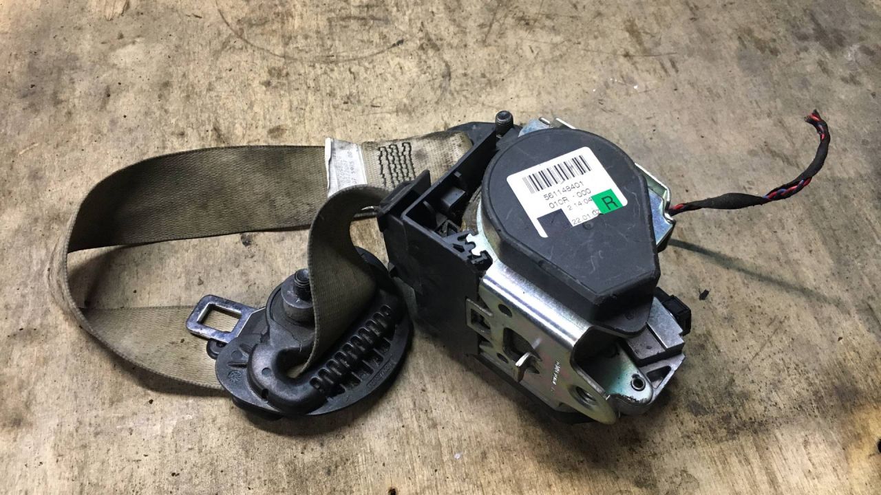 ремень безопасности BMW 7 серия E65/E66/E67 2004, 4.4 л., бензин, АКПП, седан, 561148401, 8266744 - фото №1