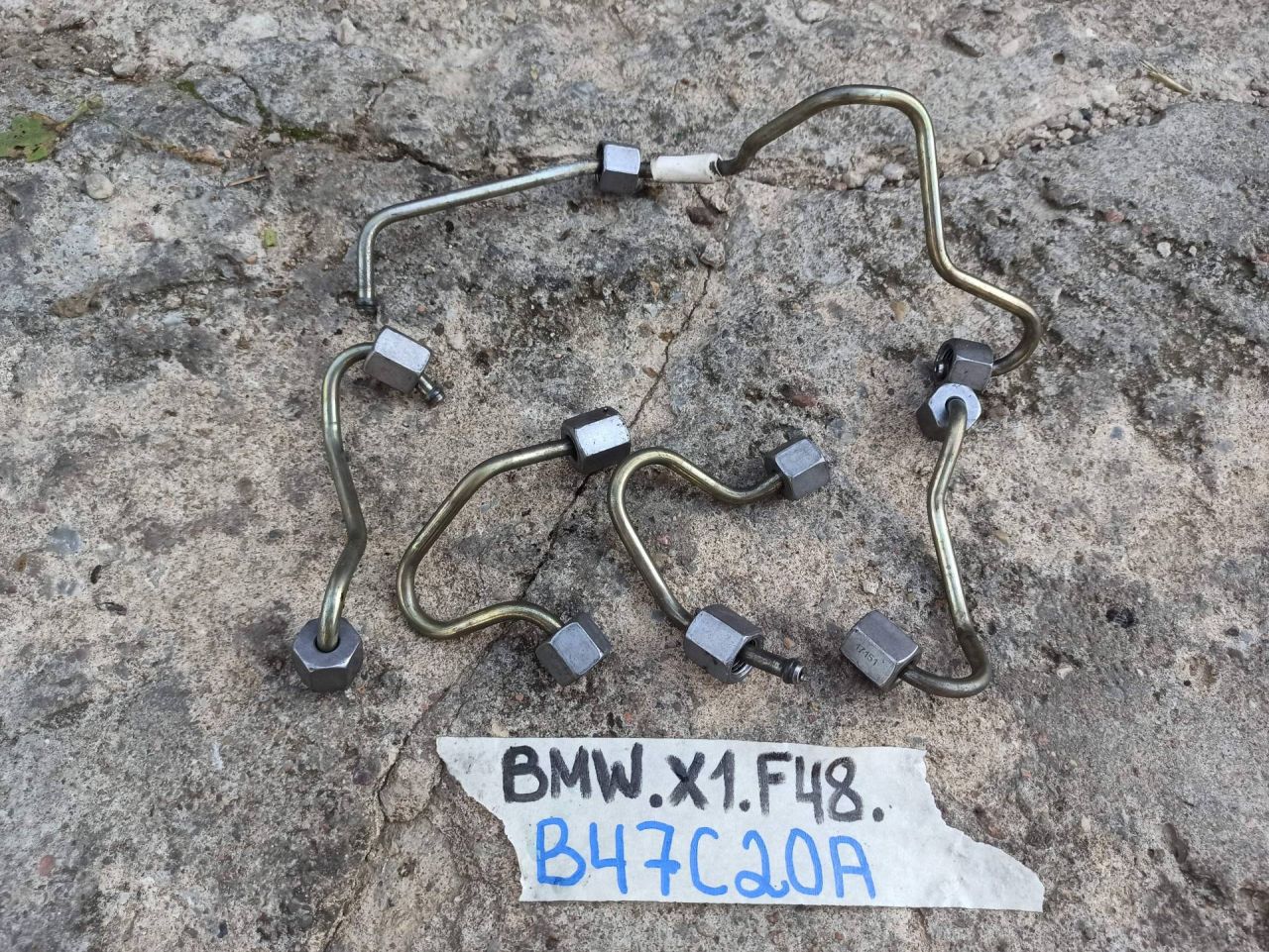 трубка топливная BMW X1 F48 2017, 1.8 л., дизель, АКПП, 475, полный привод - фото №1