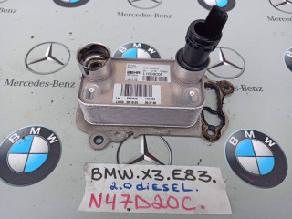теплообменник масляного фильтра BMW X3 E83 [рестайлинг] 2009, 2.0 л., N47 D20 C, дизель, 1609009