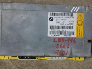 блок AirBag BMW 7 серия E65/E66/E67 2003, 6.0 л., N73 B60 A, бензин, АКПП, седан, 65776933021, 037078076