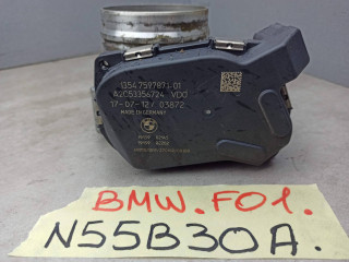 заслонка дроссельная BMW 7 серия F01/F02 [рестайлинг] 2013, 3.0 л., N55 B30 A, бензин, 13547597871