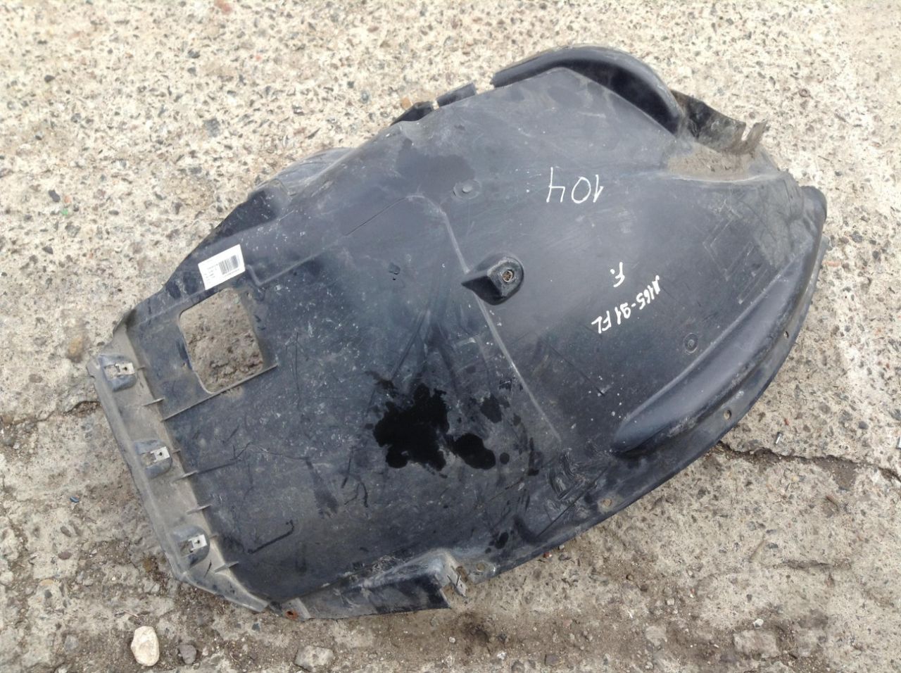 защита арок (подкрылок) BMW X5 E70 2007, 3.0 л., дизель, АКПП, внедорожник 5 дв., 8046305 - фото №1