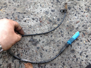 датчик ABS BMW X5 E53 [рестайлинг] 2005, 3.0 л., дизель, АКПП, sterlinggrau metallic, внедорожник 5 дв.