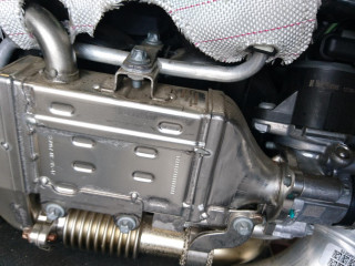 охладитель EGR / Радиатор EGR Mercedes-Benz E-Класс W213/S213/C238/A238 2017, 2.0 л., OM 654.920, дизель, АКПП, седан, A6541400200