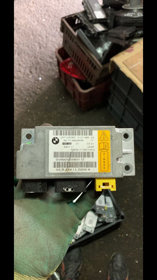 блок AirBag BMW 7 серия E65/E66/E67 2003, 6929558, 65776929558 - фото №1