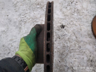 диск тормозной передний BMW X3 F25 2013, 2.0 л., N47 D20 C, дизель, АКПП, черный, внедорожник 5 дв.