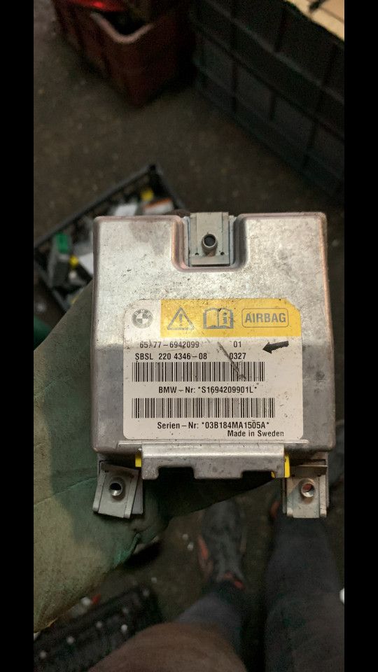 блок AirBag BMW 5 серия E60/E61 2006, 65.77-6942099, 6942099 - фото №1