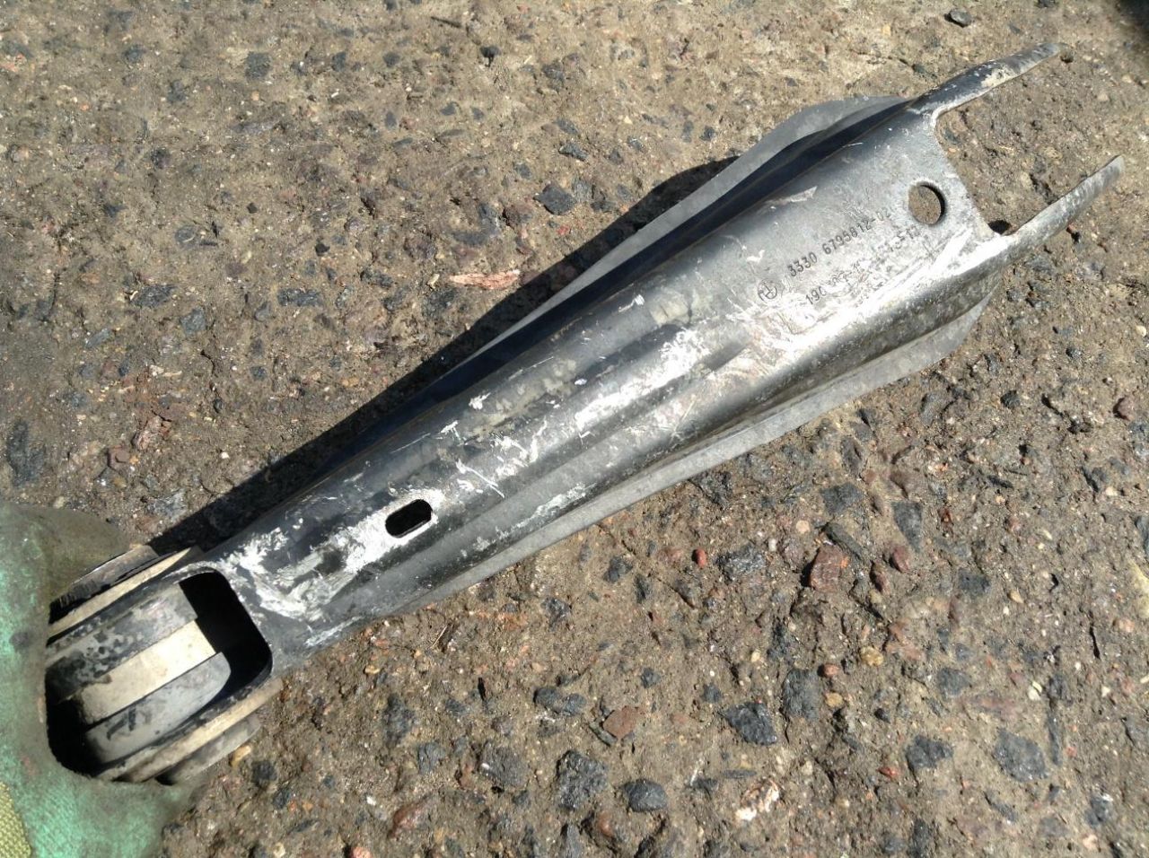 рычаг задний нижний BMW X3 F25 2013, 2.0 л., N20 B20 A, бензин, АКПП, внедорожник 5 дв. - фото №1