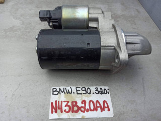 стартер BMW 3 серия E90/E91 [рестайлинг] 2010, 2.0 л., N43 B20 A, бензин, 7610343, 7610355