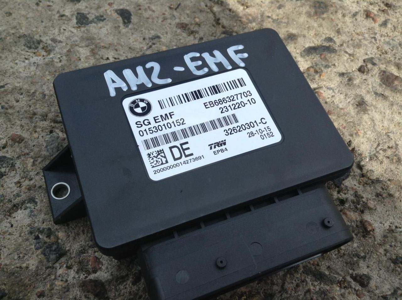 блок управления ручником BMW 2016, 3.0 л., N55 B30 A, бензин, АКПП, седан - фото №1