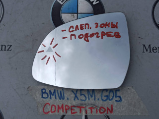 стекло зеркала наружного левого BMW X5 M F95 2021, 4.4 л., бензин, полный привод, 6004427