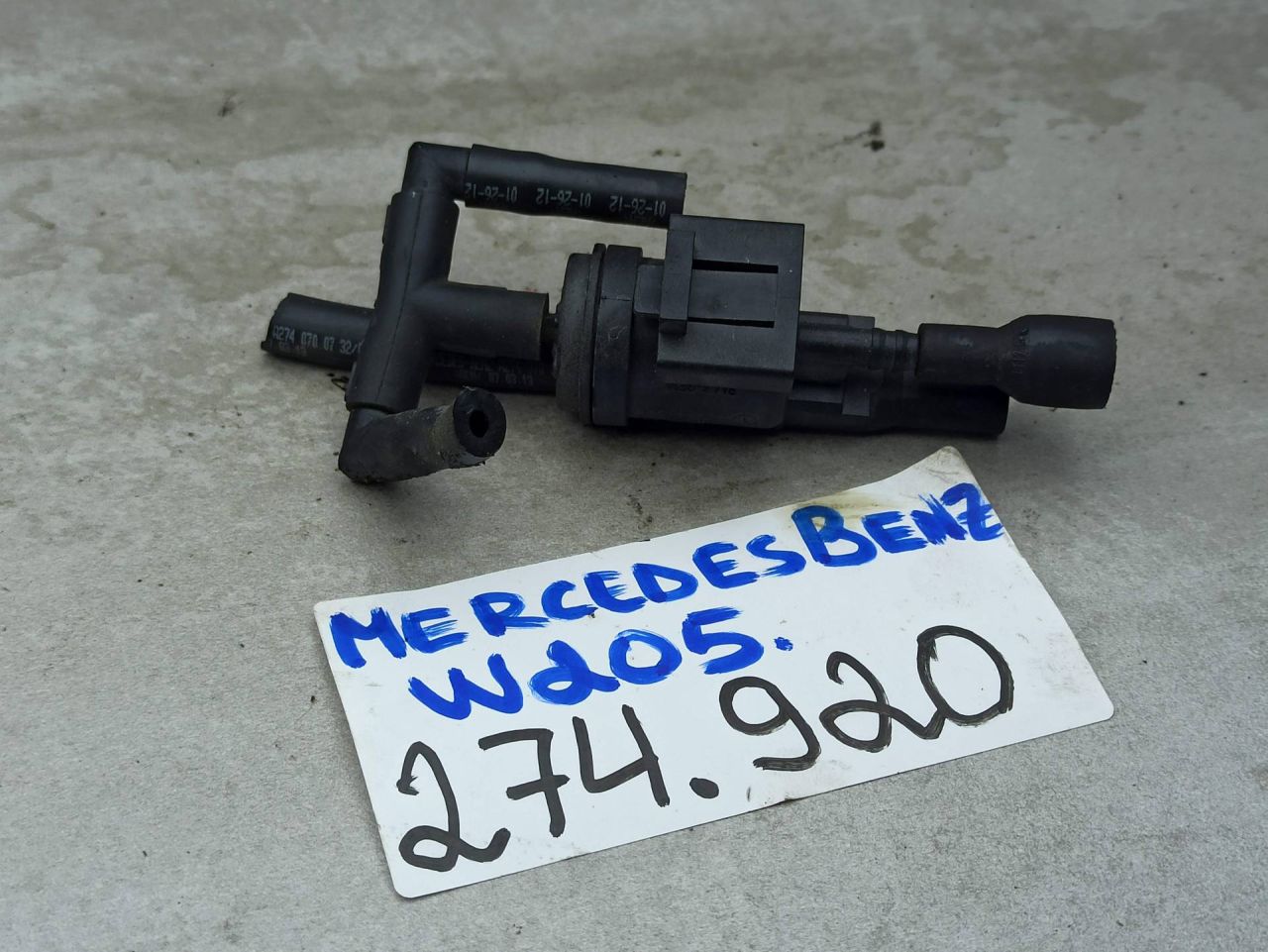 электромагнитный клапан Mercedes-Benz C-Класс W205/S205/C205 2014, 2.0 л., M 274.920, бензин, A0025407097 - фото №1