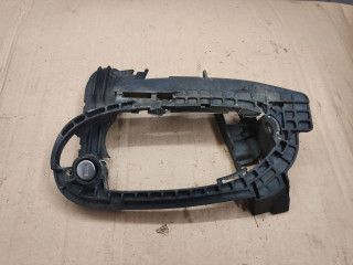 скелет ручки двери передней левой BMW 7 серия E65/E66/E67 [рестайлинг] 2008, 4.8 л., N62 B48 B, бензин, АКПП, серебристый, 7191573, 7191575