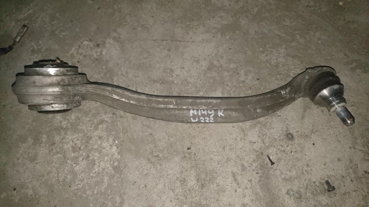 рычаг передний правый Mercedes-Benz S-Класс W222/C217/A217 2014, 3.0 л., OM 642.861, дизель, АКПП, серебристый, седан - фото №1