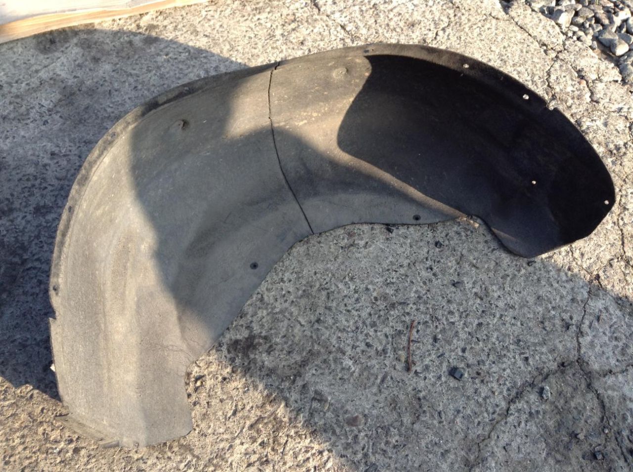 защита арок задняя правая (подкрылок) BMW X5 E70 2009, 3.0 л., дизель, АКПП, внедорожник 5 дв. - фото №1