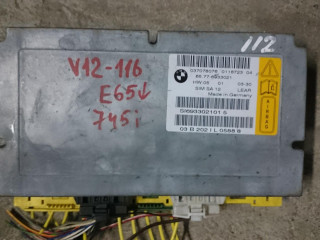 блок AirBag BMW 7 серия E65/E66/E67 2002, 4.4 л., бензин, АКПП, седан, 65776933021, 037078076