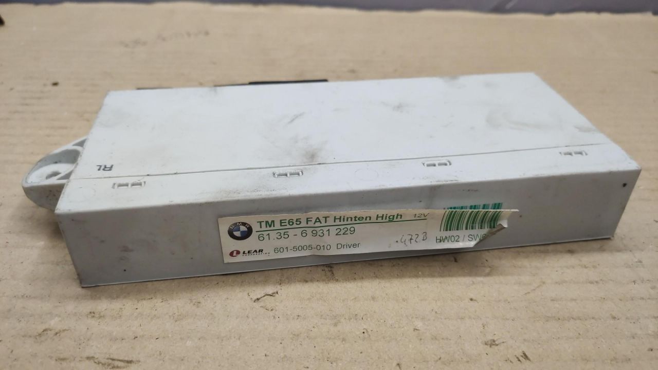 модуль управления двери BMW 7 серия E65/E66/E67 2003, 6.0 л., N73 B60 A, бензин, АКПП, седан, 6931229 - фото №1