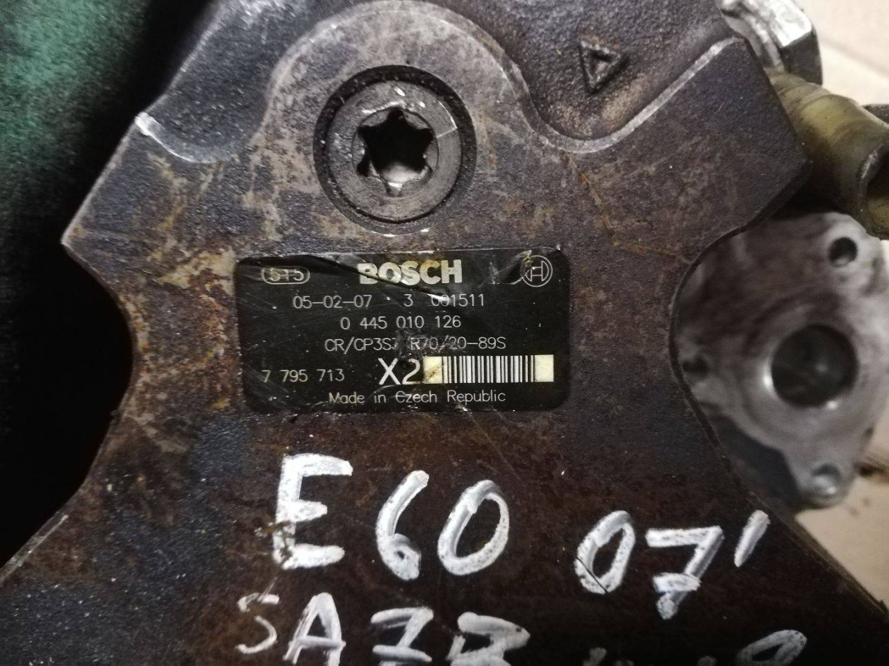 ТНВД BMW 5 серия E60/E61 2007, 3.0 л., дизель, АКПП, седан, 7795713 - фото №1