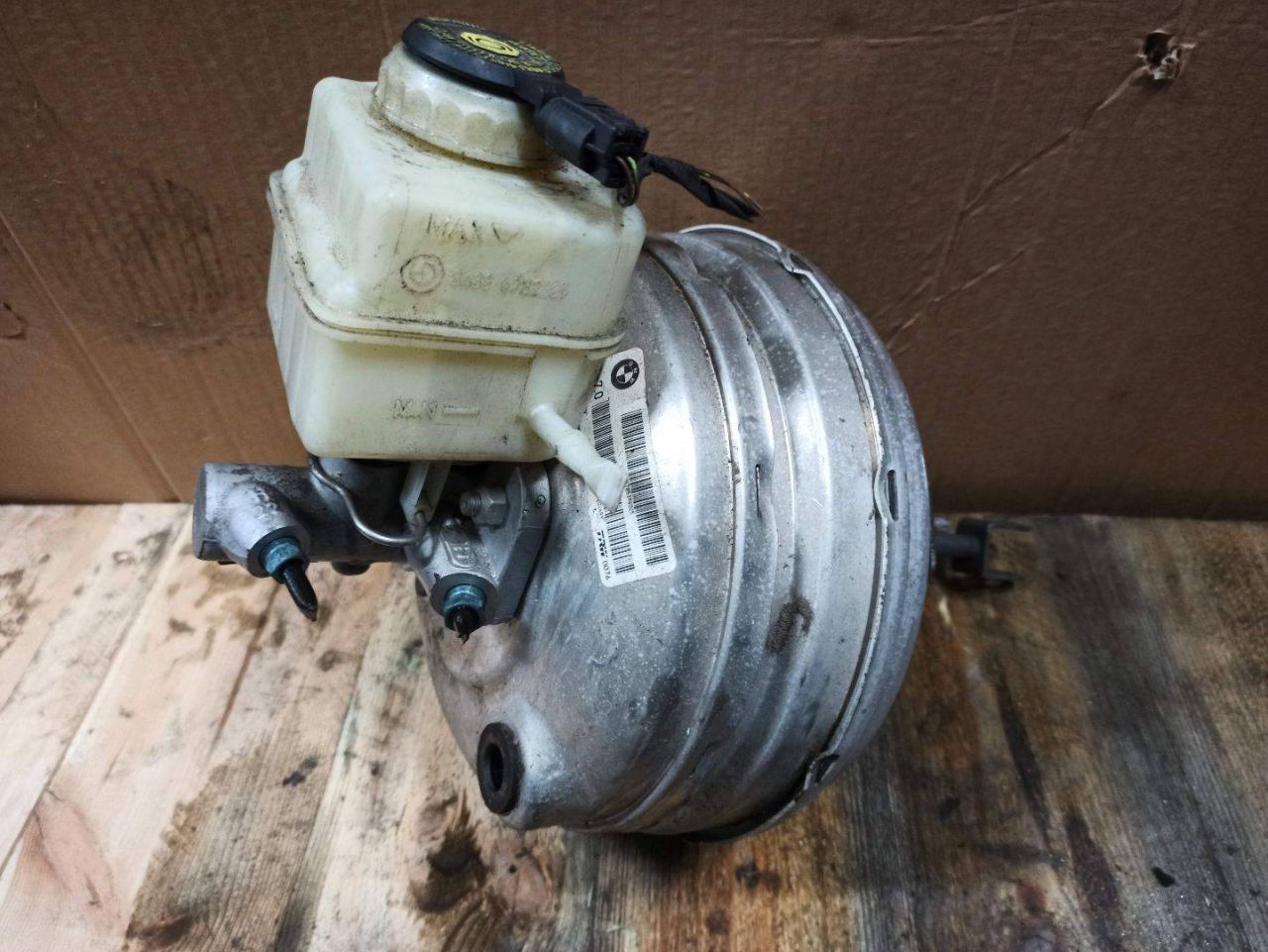 вакуумный усилитель тормозов BMW 7 серия F01/F02 2009, 4.4 л., N63 B44 A, бензин, 6782289 - фото №1