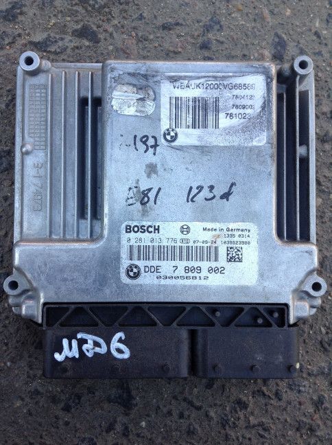 блок управления двигателем BMW 1 серия E81/E82/E87/E88 2006, 2.0 л., N47 D20 B, дизель, АКПП, хетчбэк 5 дв., 13617809002, 7809002, 8512589 - фото №1